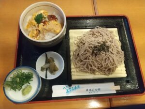 20240502_日本海庄や 鰻玉丼と蕎麦
