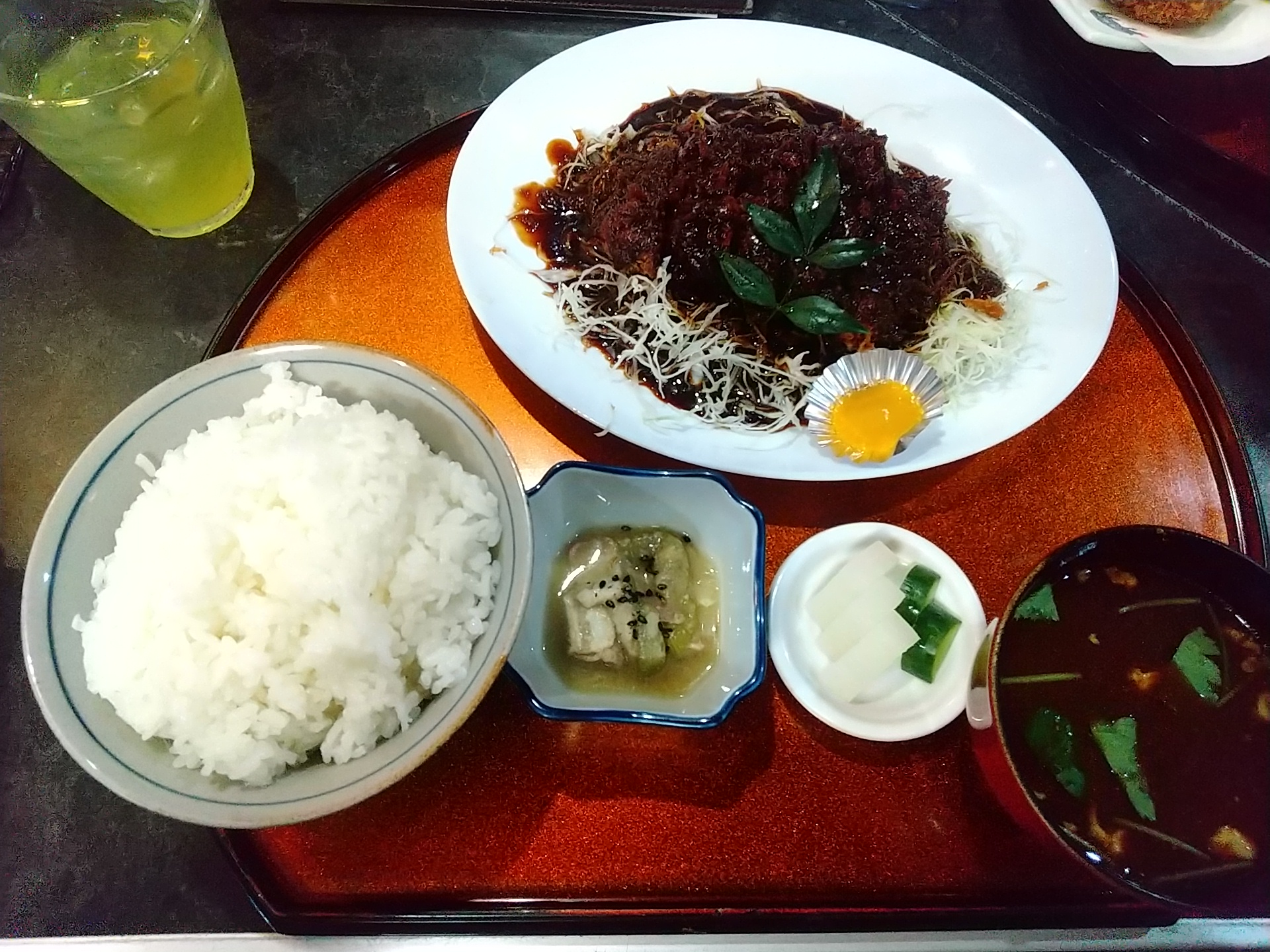 20240906_‏黒福多 味噌かつ定食