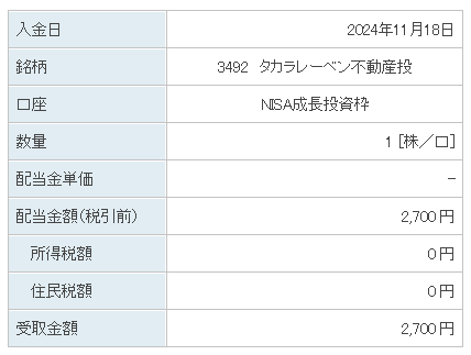 202411_タカラレーベン不動産投資法人