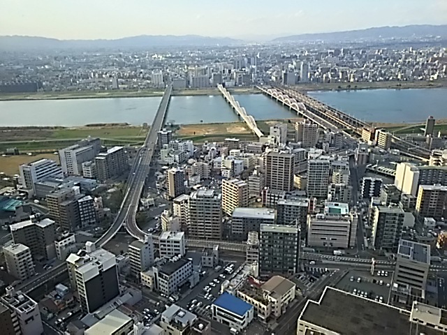 20150323_梅田スカイビル 空中庭園展望台 北西方面