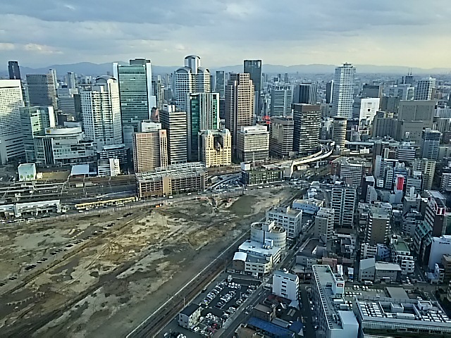 20150323_梅田スカイビル 空中庭園展望台 南方面
