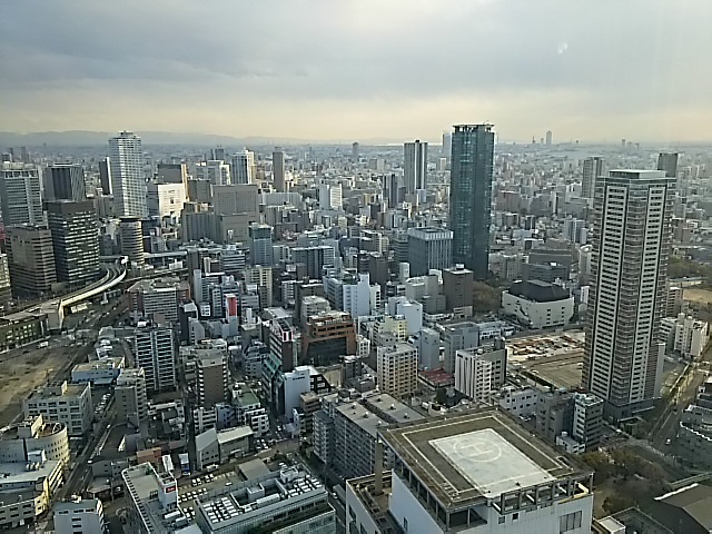 20150323_梅田スカイビル 空中庭園展望台 南西方面