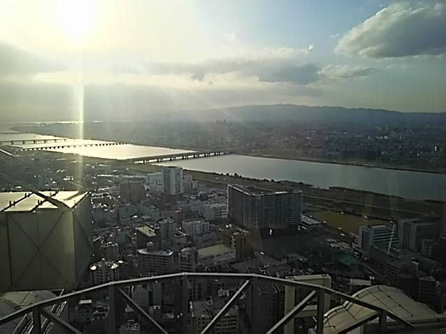 20150323_梅田スカイビル 空中庭園展望台 西方面