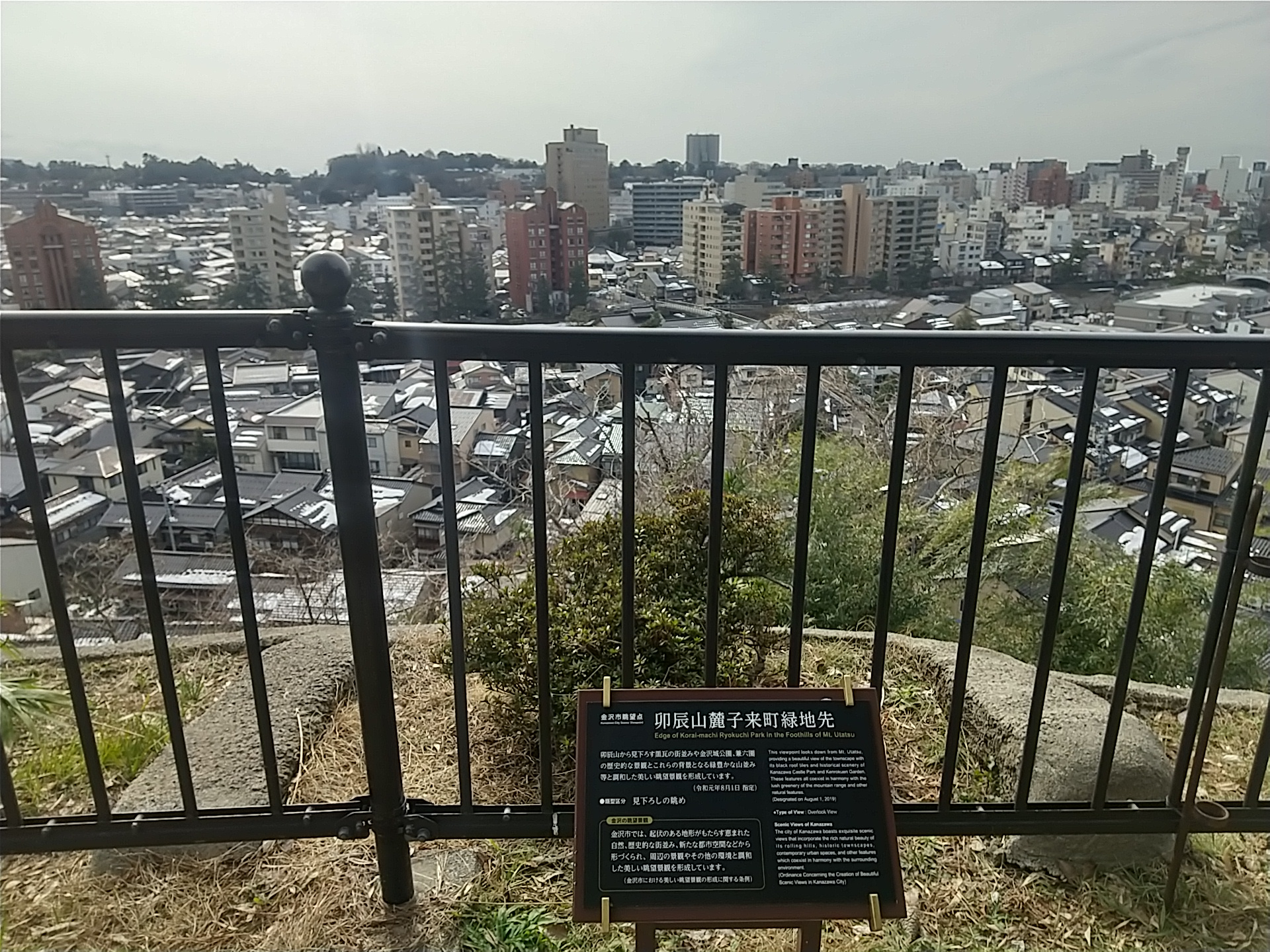 20250216_卯辰山麓子来町緑地先