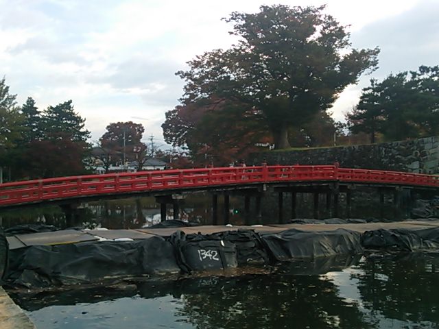 20131103_松本城 埋橋