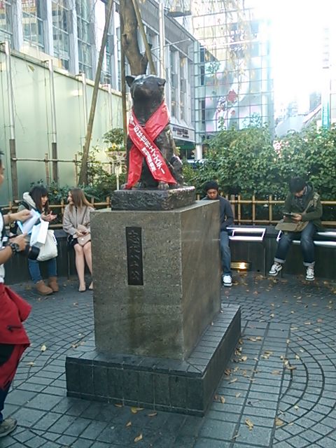 20131124_渋谷駅 ハチ公