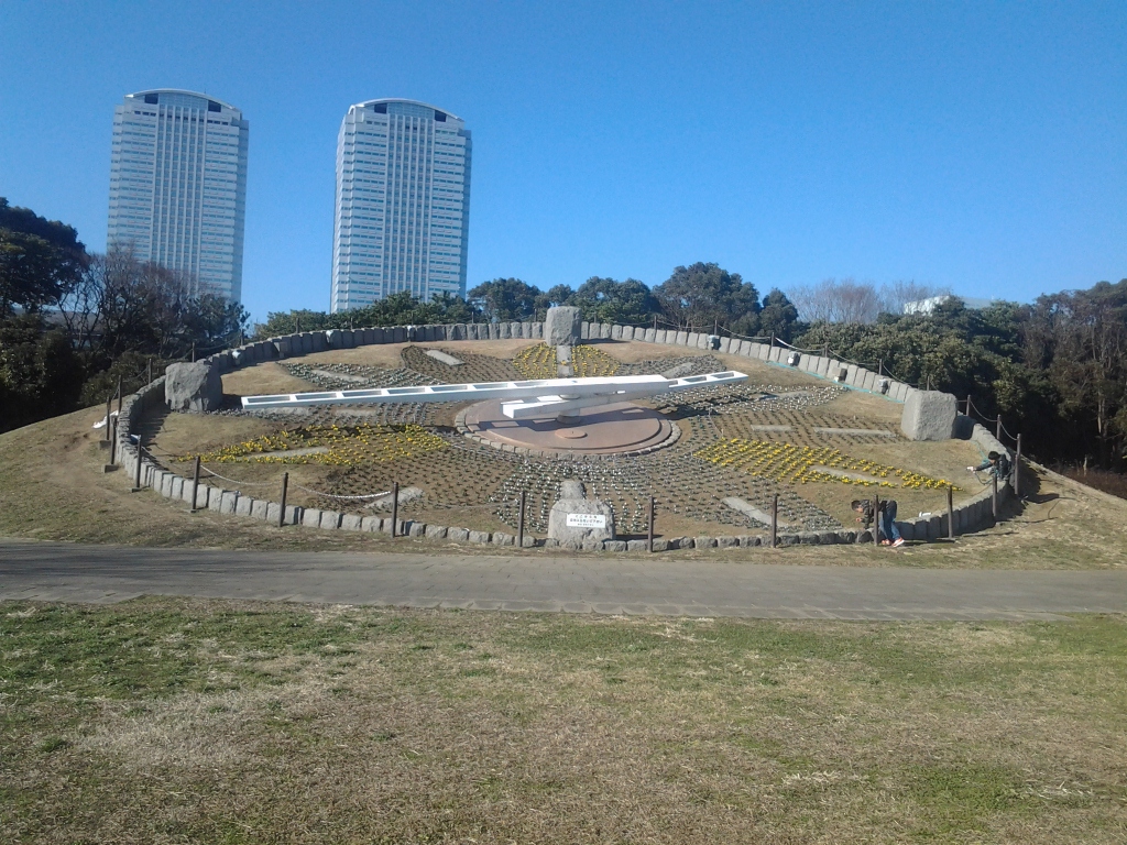 20131231_幕張海浜公園 花時計