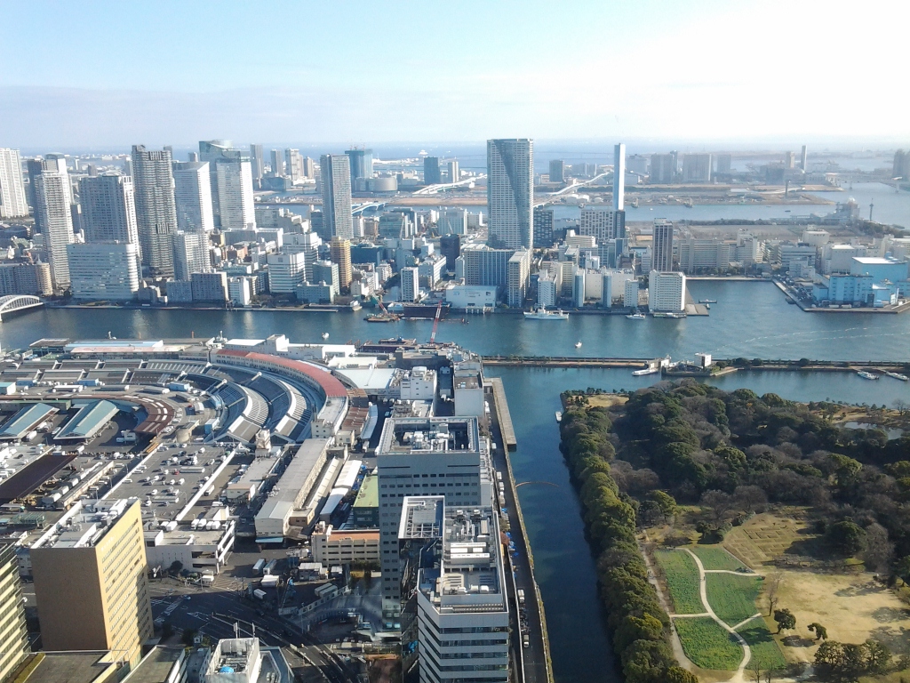 20140113_カレッタ汐留 展望スペース