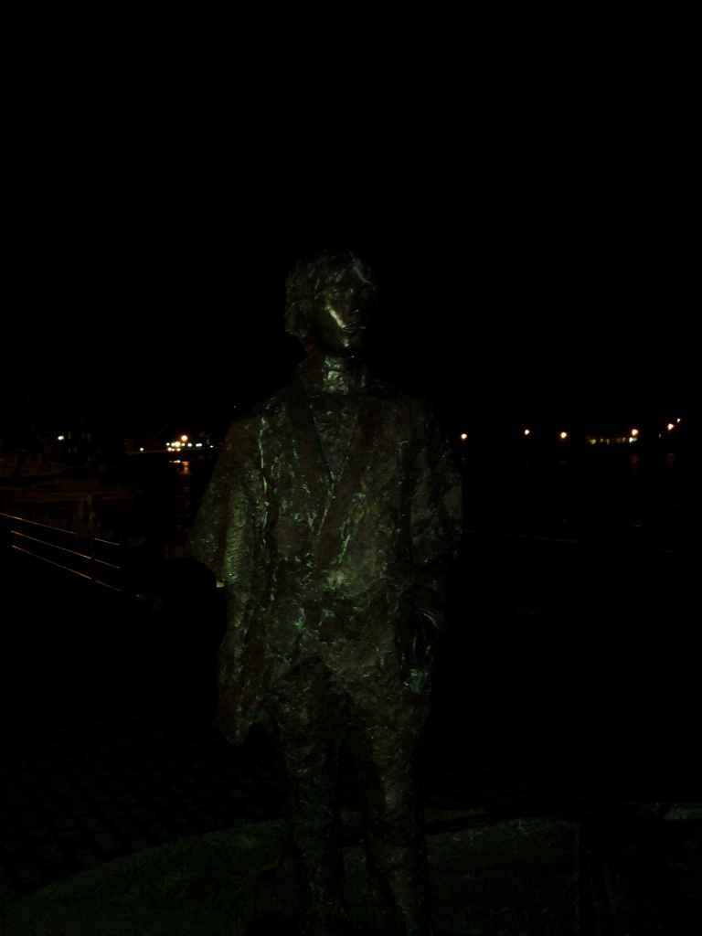 20140406_同志社創立者 新島襄ブロンズ像