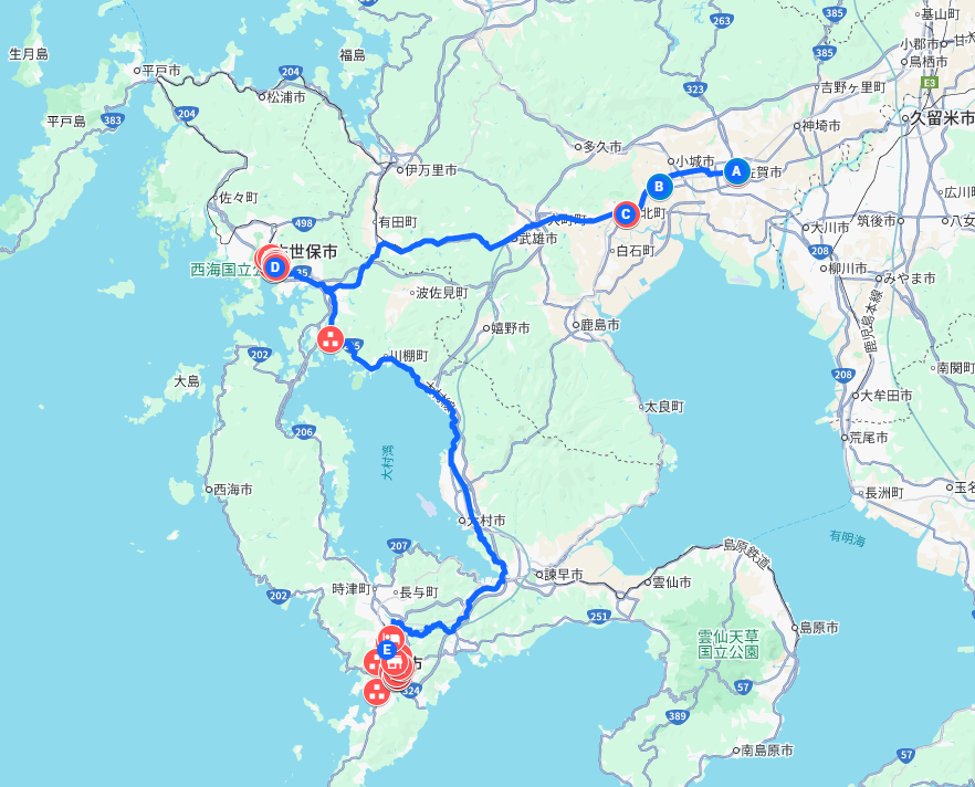 2014年春　九州京都の旅　３日目　佐賀～長崎