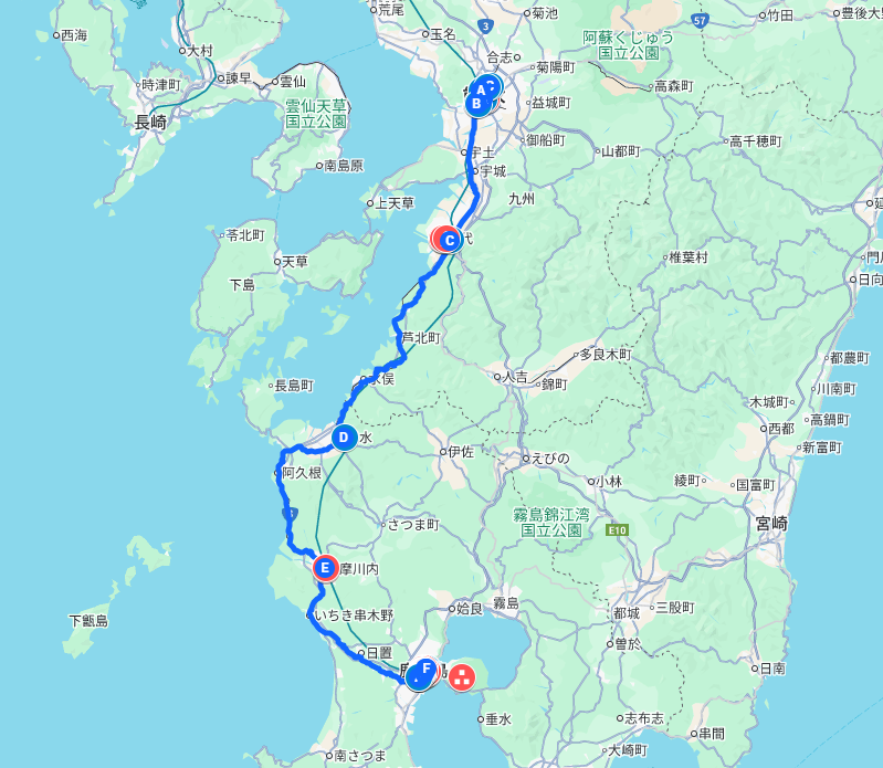 2014年春　九州京都の旅　５日目　熊本～鹿児島