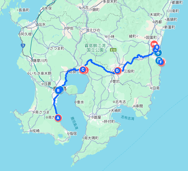 2014年春　九州京都の旅　６日目　鹿児島～宮崎