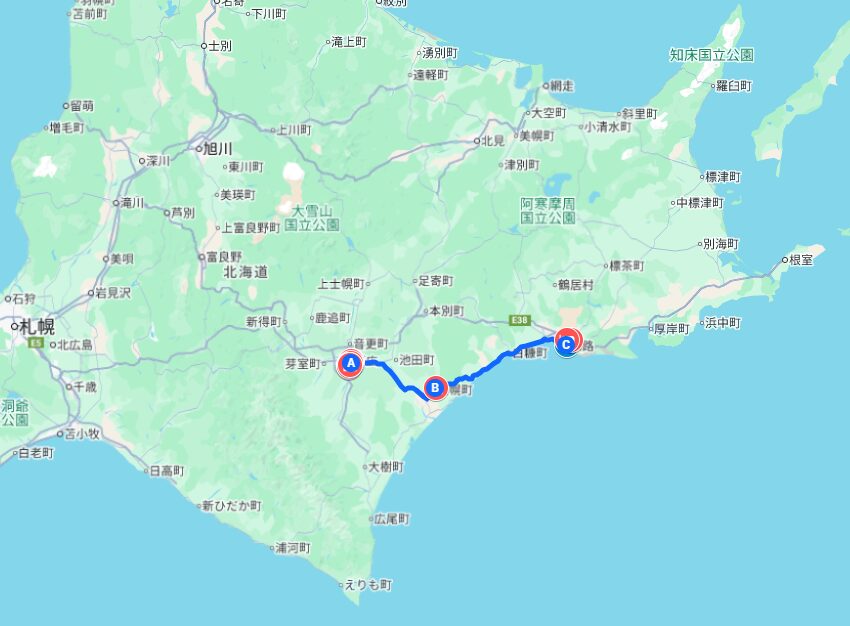 2014年春　北海道東北の旅　４日目　北海道　道東