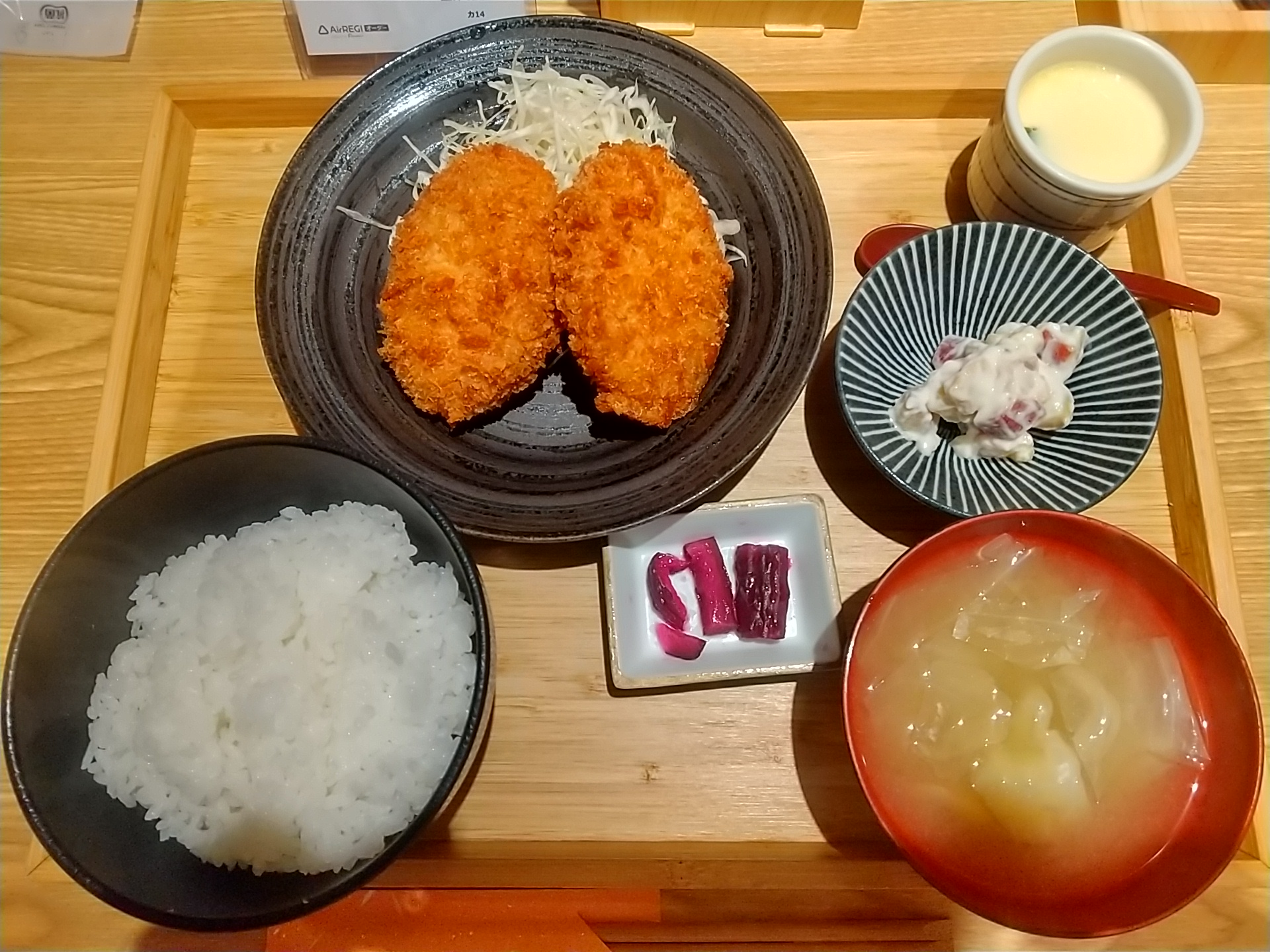 20250812_定食SAKABAとも家 能登牛コロッケ定食