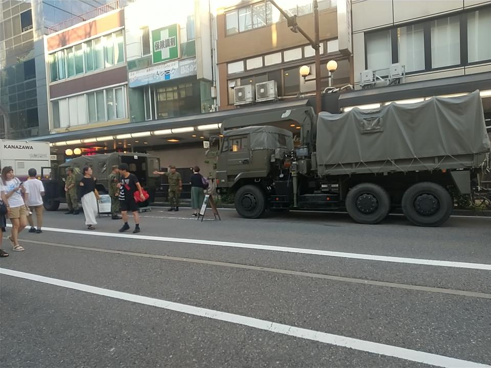 20250809_いのちを守る車たち（片町ゾーン）