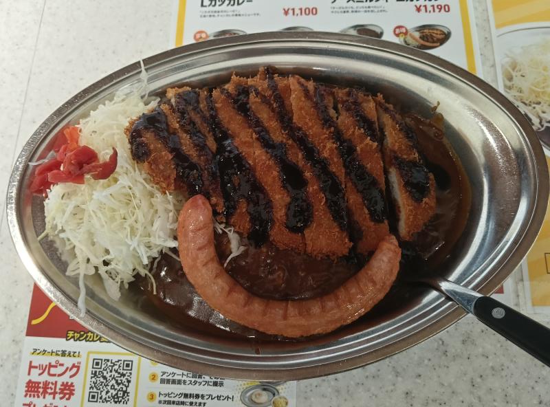 20251024_チャンピオンカレー Lカツカレー