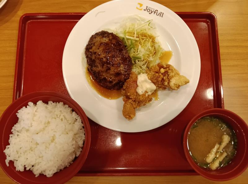 20251222_ジョイフル ハンバーグ＆ひとくちチキン南蛮