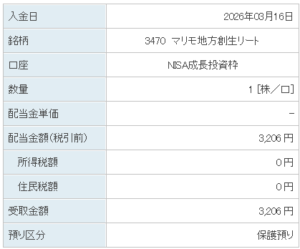 202603_マリモ地方創生リート投資法人