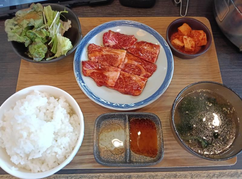 202604011_大衆焼肉力 黒毛和牛カルビ定食