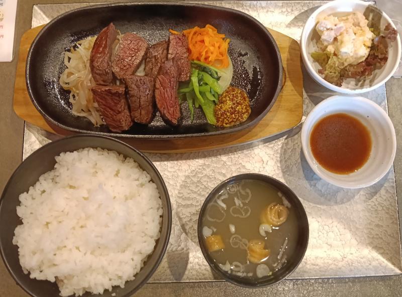 20260916_焼肉 康 ハラミステーキ定食